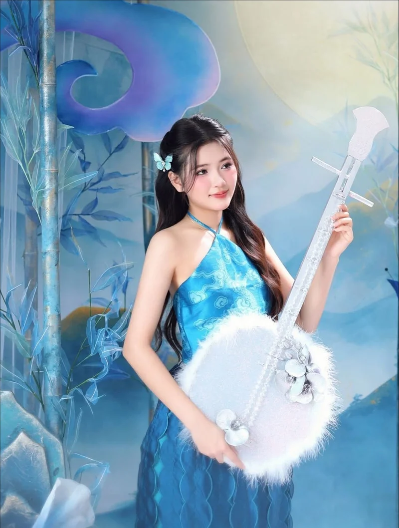 ảnh gái xinh mặc yếm chụp ảnh đẹp